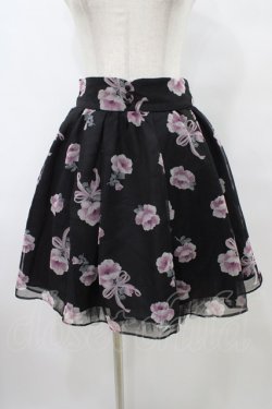 画像1: mille fille closet by LODISPOTTO / Love Rosierスカート M ブラック H-25-09-09-1030-LO-SK-NS-ZH