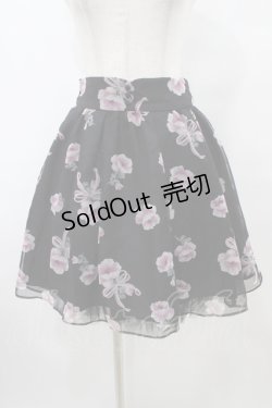 画像1: mille fille closet by LODISPOTTO / Love Rosierスカート M ブラック H-25-09-09-1030-LO-SK-NS-ZH