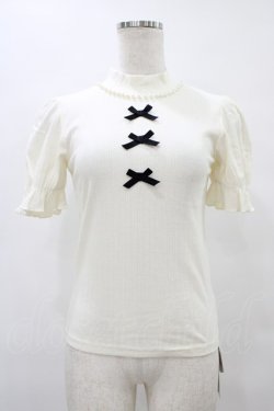画像1: Ank Rouge / 3つリボンテレコ M オフ H-25-09-09-1040-CA-TO-NS-ZH
