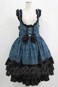 metamorphose / 【プラスサイズ】Dressy Ribbon フリルジャンパースカート プラスサイズ  H-25-09-10-003-ME-OP-NS-ZH