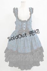 metamorphose / 【プラスサイズ】Dressy Ribbon フリルジャンパースカート プラスサイズ  H-25-09-10-003-ME-OP-NS-ZH