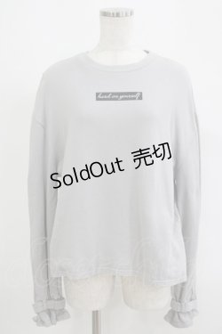 画像1: EATME / ベルトスリーブロゴTOP Free グレー H-25-09-10-029-LO-TO-NS-ZH