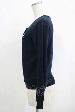 画像2: Fi.n.t / 刺繍カーディガン Free ネイビー H-25-09-10-032-CA-TO-NS-ZH