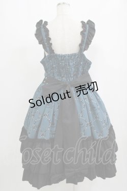 画像3: metamorphose / 【プラスサイズ】Dressy Ribbon フリルジャンパースカート プラスサイズ  H-25-09-10-003-ME-OP-NS-ZH