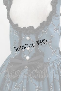 画像4: metamorphose / 【プラスサイズ】Dressy Ribbon フリルジャンパースカート プラスサイズ  H-25-09-10-003-ME-OP-NS-ZH