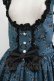 画像4: metamorphose / 【プラスサイズ】Dressy Ribbon フリルジャンパースカート プラスサイズ  H-25-09-10-003-ME-OP-NS-ZH (4)