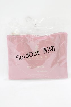 画像1: m petit by misako / NINA'Sコラボ ポーチ  ワイン H-25-09-10-038-LO-ZA-NS-ZH