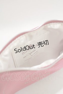 画像4: m petit by misako / NINA'Sコラボ ポーチ  ワイン H-25-09-10-038-LO-ZA-NS-ZH