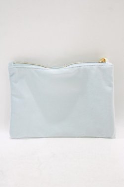 画像2: m petit by misako / NINA'Sコラボ ポーチ  サックス H-25-09-10-041-LO-ZA-NS-ZH