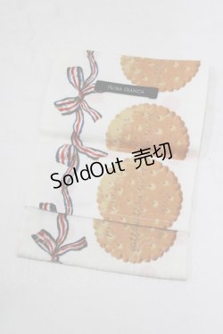 画像2: ROSA BIANCA / ビスケット柄ティッシュポーチ  オフ H-25-09-10-042-EL-ZA-NS-ZH