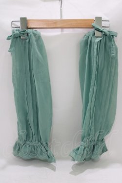 画像1: metamorphose / シフォン付け袖  ミント H-25-09-10-047-ME-ZA-NS-ZH