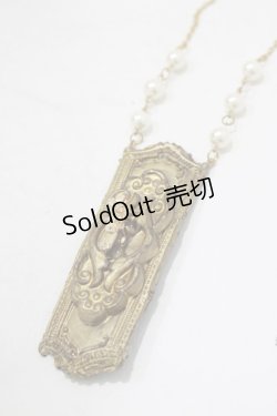 画像1: Boo!Do堂 / 鍵穴のネックレス(ロングver)  ゴールド H-25-09-10-050-PU-AC-NS-ZH