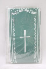 Biblio-biblia / オーバーニーソックス  オフ/グリーン H-25-09-10-061-GO-ZA-NS-ZH