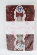 画像1: Angelic Pretty / Dreamy Jewelタイツ  ワイン H-25-09-10-062-AP-ZA-NS-ZH (1)
