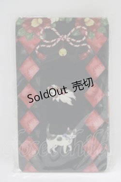 画像1: Royal Princess Alice / 大正浪漫ニャンコ日和(たまコラボ)タイツ  ブラック H-25-09-10-066-LO-ZA-NS-ZH