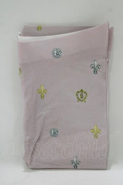 画像1: BABY,THE STARS SHINE BRIGHT / 天国の鍵〜祝福と出会う聖なる礼拝堂〜柄タイツ - ピンク H-25-09-10-069-BA-ZA-NS-ZH
