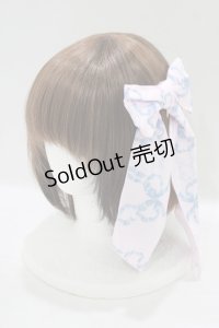 Angelic Pretty / Sweetie Ribbonリボンクリップ  ピンク/サックス H-25-09-10-071-AP-AC-NS-ZH