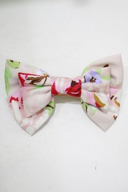 画像2: JESUS DIAMANTE / Aバレッタ - トリアノン薔薇柄ピンク H-25-09-10-074-JE-AC-NS-ZH