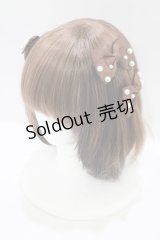 m petit by misako / AM3Pリボンクリップ  ブラウン H-25-09-10-075-LO-AC-NS-ZH