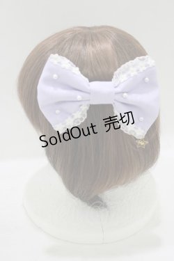 画像2: Angelic Pretty / ロゴスターチャームオーガンジーバレッタ  ラベンダー H-25-09-10-078-AP-AC-NS-ZH
