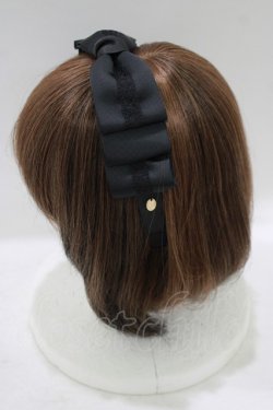 画像2: m petit by misako / NINA'S コラボカチューシャ  ブラック H-25-09-10-080-LO-AC-NS-ZH