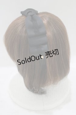 画像2: m petit by misako / NINA'S コラボカチューシャ  ブラック H-25-09-10-080-LO-AC-NS-ZH