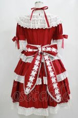 画像3: BABY,THE STARS SHINE BRIGHT / エリザベスドールワンピース free エンジ H-25-09-10-001-BA-OP-NS-ZH (3)