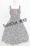 metamorphose / Sweet Spooky Nightサーキュラージャンパースカート サイズ1 ブラック H-25-09-10-010-ME-OP-NS-ZH
