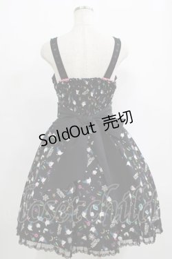 画像3: metamorphose / Sweet Spooky Nightサーキュラージャンパースカート サイズ1 ブラック H-25-09-10-010-ME-OP-NS-ZH