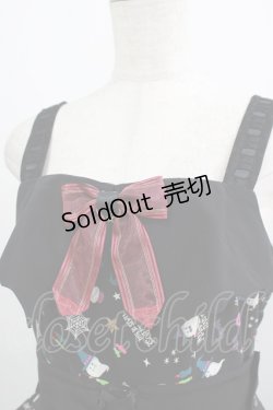 画像5: metamorphose / Sweet Spooky Nightサーキュラージャンパースカート サイズ1 ブラック H-25-09-10-010-ME-OP-NS-ZH