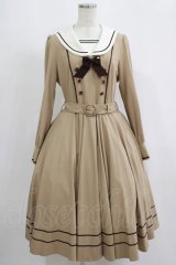 Innocent World / アビーワンピース L シナモン×ショコラ H-25-09-10-011-IW-OP-NS-ZH