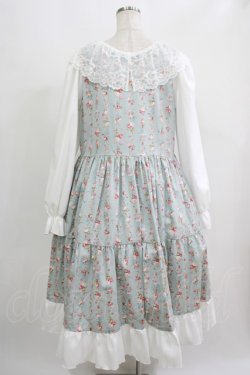 画像3: marcHenTica / フレアローズワンピース ハーフエルフ サックス H-25-09-10-012-LO-OP-NS-ZH