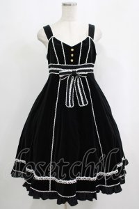 metamorphose / 別珍エレナジャンパースカート Free ブラック H-25-09-10-002-ME-OP-NS-ZH