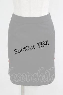 画像1: To Alice / チャイナボタンスカート S ブラック H-25-09-10-018-LO-SK-NS-ZH