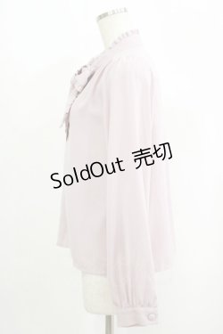 画像2: Ank Rouge / バックリボンブラウス M ピンク H-25-09-10-023-CA-BL-NS-ZH