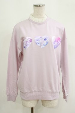 画像1: Ank Rouge / ユニコーンハートプリントトップス M ラベンダー H-25-09-10-025-CA-TO-NS-ZH