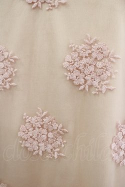 画像4: an another angelus / チュール刺繍プルオーバーブラウス Free ピンク H-25-09-10-026-CA-TO-NS-ZH