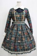 Angelic Pretty / Antique Crownワンピース Free グリーン H-25-09-11-001-AP-OP-NS-ZH