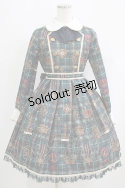 画像1: Angelic Pretty / Antique Crownワンピース Free グリーン H-25-09-11-001-AP-OP-NS-ZH