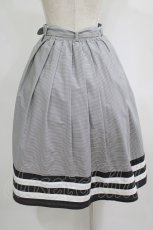 画像3: Fi.n.t / ベルト付きドッキングボーダースカート Free OFF×BK H-25-09-11-024-CA-SK-NS-ZH (3)