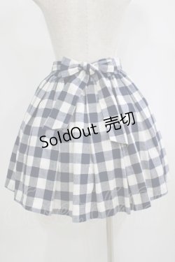 画像3: Ank Rouge / ブロックチェックスカート M ネイビー H-25-09-11-027-CA-SK-NS-ZH