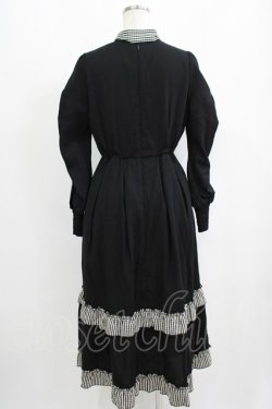 画像3: Maison de FLEUR / Maison de FLEUR×Marroncream×Misako Aoki ギンガムチェックワンピース Free ブラック H-25-09-11-028-LO-OP-NS-ZH
