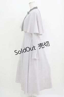 画像2: Maison de FLEUR / マレフィセント/ワンピース Free グレー H-25-09-11-031-LO-OP-NS-ZH