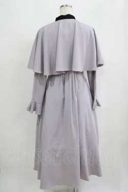 画像3: Maison de FLEUR / マレフィセント/ワンピース Free グレー H-25-09-11-031-LO-OP-NS-ZH