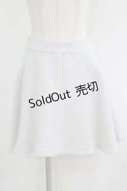 画像1: LODISPOTTO / ツイードスカート S サックス H-25-09-11-035-LO-SK-NS-ZH