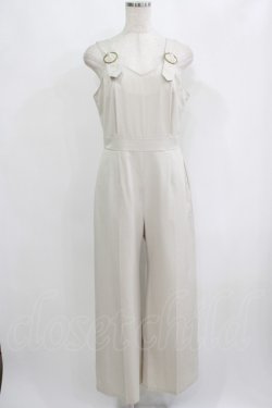 画像1: LEBECCA boutique / 奮励努力のサロペット Free アイボリー H-25-09-11-045-EL-OP-NS-ZH