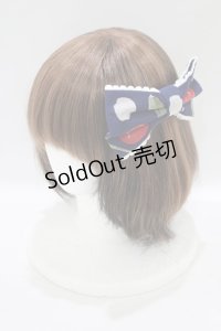 Angelic Pretty / Creamy Cherryバレッタ  ネイビー H-25-09-11-051-AP-AC-NS-ZH