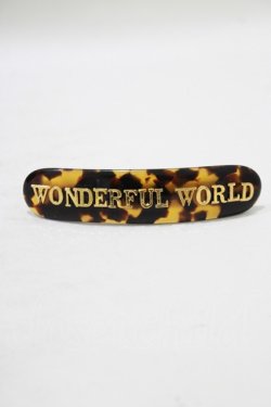 画像2: WONDERFUL WORLD / バレッタ   H-25-09-11-053-LO-AC-NS-ZH