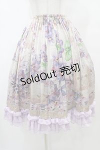 Triple fortune / ヴィクトリアンヴァイオレットスカート   H-25-09-11-1029-EL-SK-KB-ZH