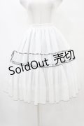 ATELIER PIERROT / アラカルトスカート  ホワイト×ブラック H-25-09-11-1030-EL-SK-KB-ZH